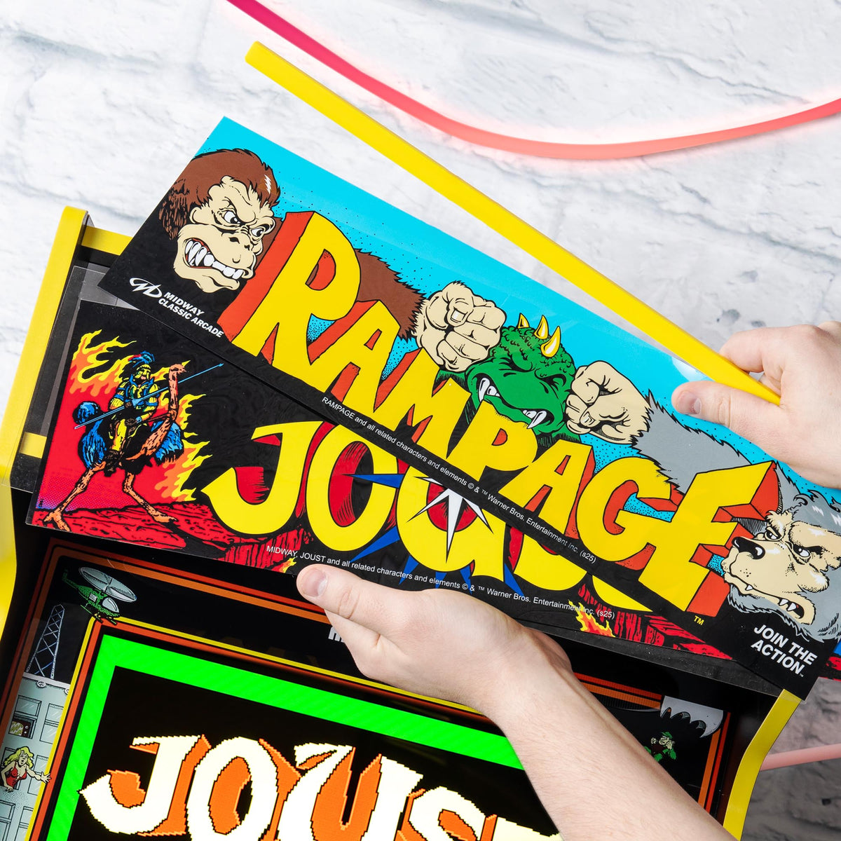 Joust & Rampage Deluxe Arcade - $100 Pre Order Discount