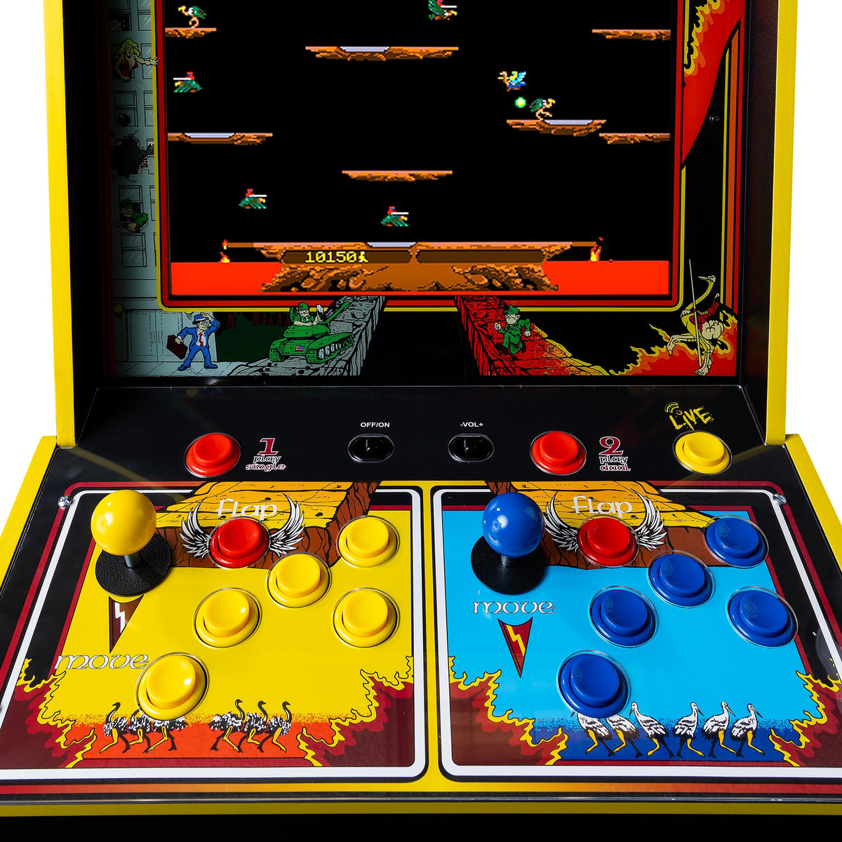 Joust & Rampage Deluxe Arcade - $100 Pre Order Discount