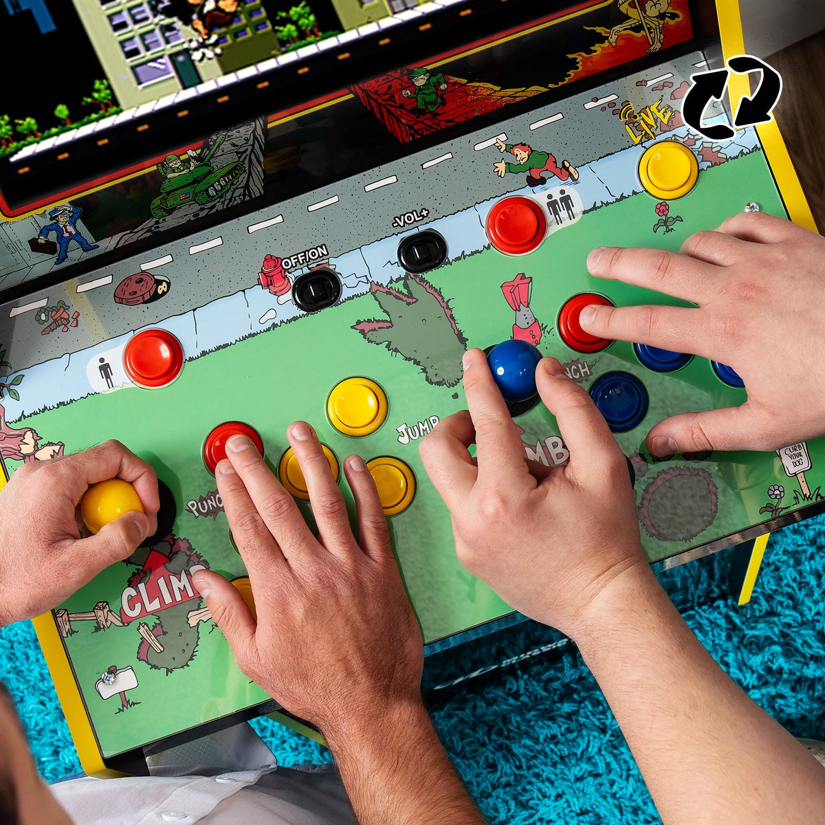 Joust & Rampage Deluxe Arcade - $100 Pre Order Discount