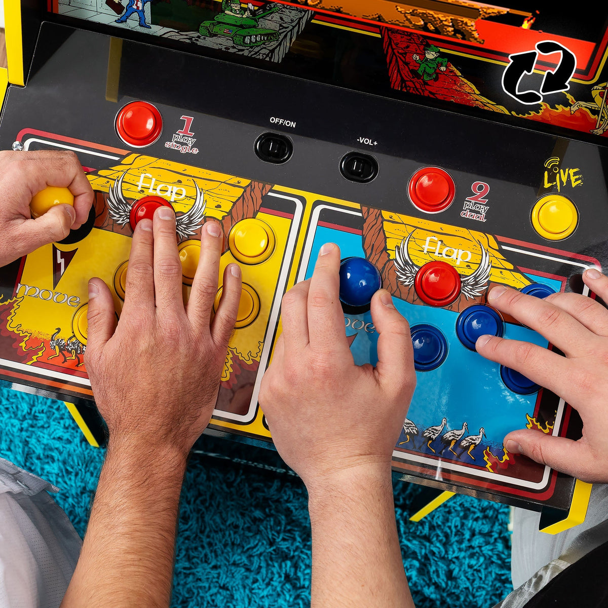 Joust & Rampage Deluxe Arcade - $100 Pre Order Discount