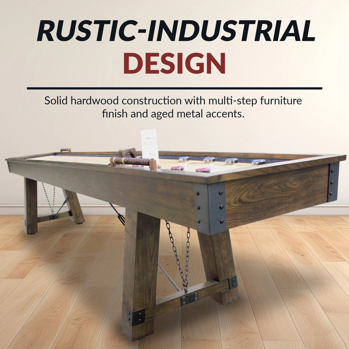 Cheyenne 12-Ft Shuffleboard Table
