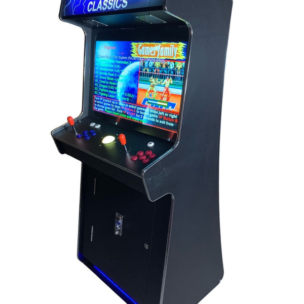 2 PLAYER STANDUP Arcade Machine 4600 Games Multi-cade  Upright Retro Cabinet Black