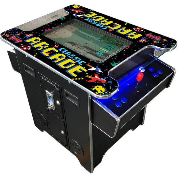 Commercial Grade 60 games in 1 Arcade Commercial Cocktail Table Machine Retro Multi-cade LED