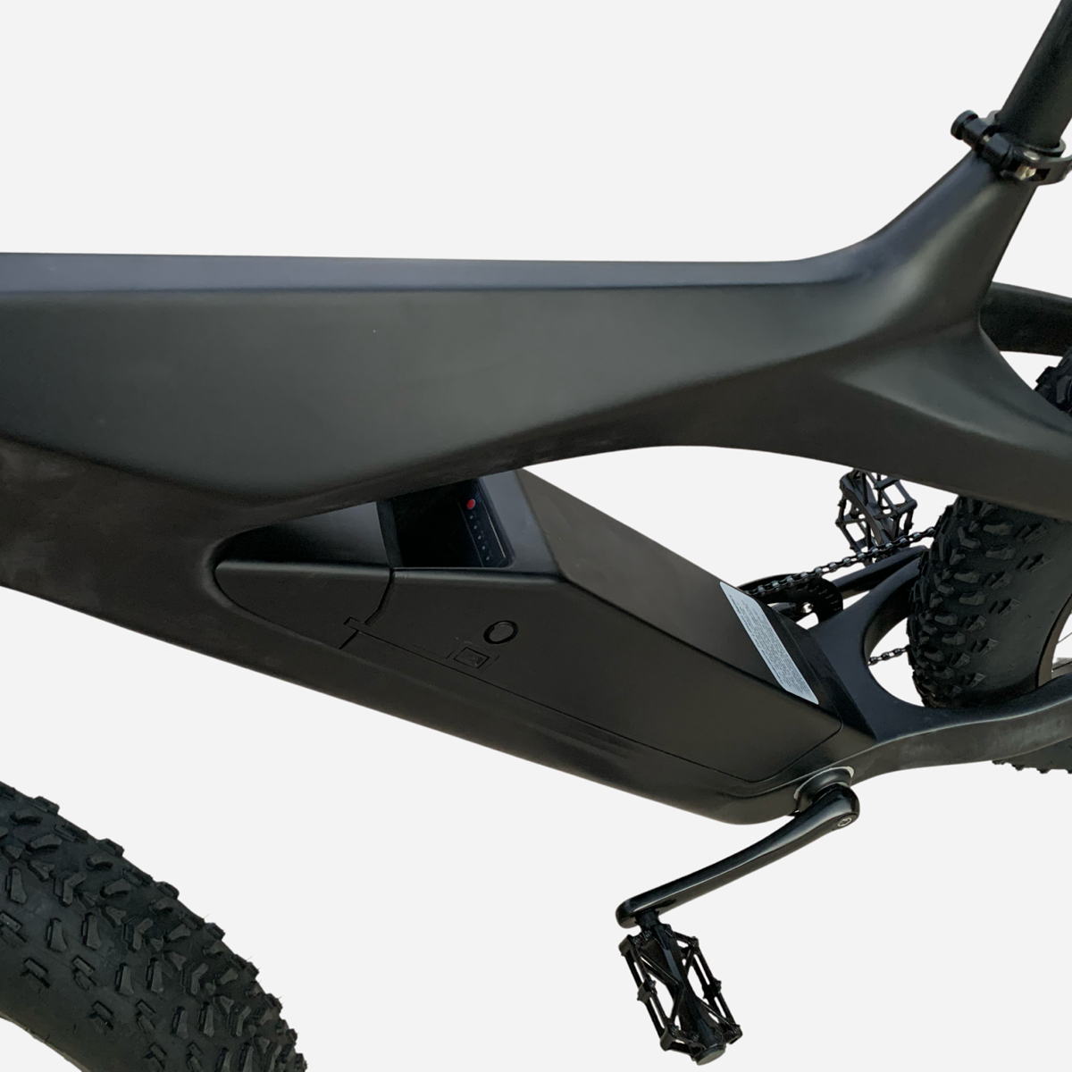 26" TRUE 1000W Electric E Bike Fat Tire CARBON FIBER Bicycle Li-Battery