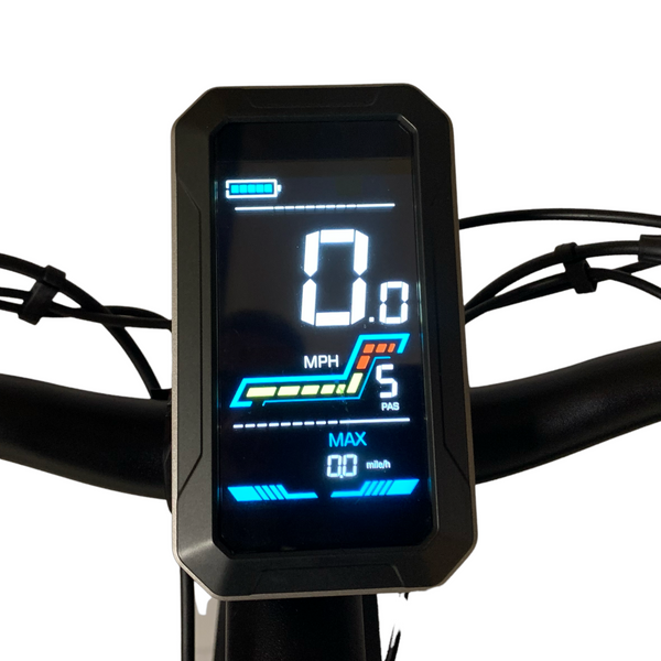 26" TRUE 1000W Electric E Bike Fat Tire CARBON FIBER Bicycle Li-Battery