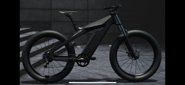 26" TRUE 1000W Electric E Bike Fat Tire CARBON FIBER Bicycle Li-Battery