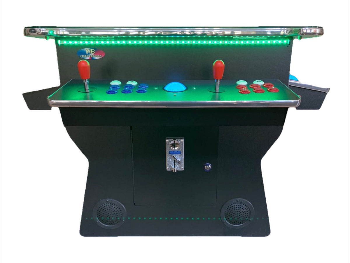 Cocktail Arcade Machine 4600 Games  Tilt Up Black Lift Up Retro Multi-cade Table