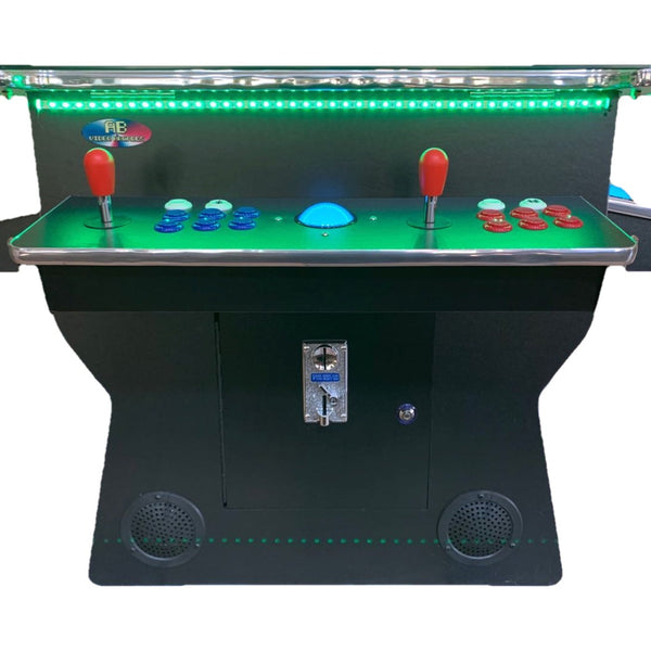 Cocktail Arcade Machine 4600 Games  Tilt Up Black Lift Up Retro Multi-cade Table